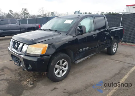 2014 Nissan Titan Sv z USA, uszkodzony, nr VIN 1N6BA0EC3EN512187